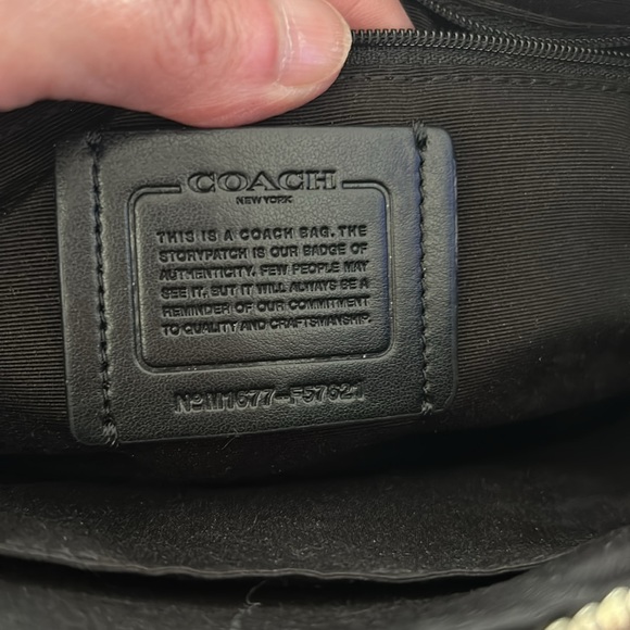 EUC Coach mini sierra satchel in posey F57621 - Picture 7 of 7